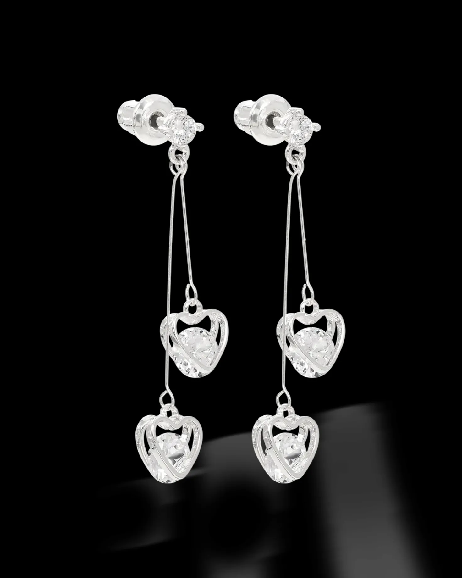 Clous d’oreilles - Double Shine