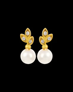 Clous d'oreilles - Floral Pearls