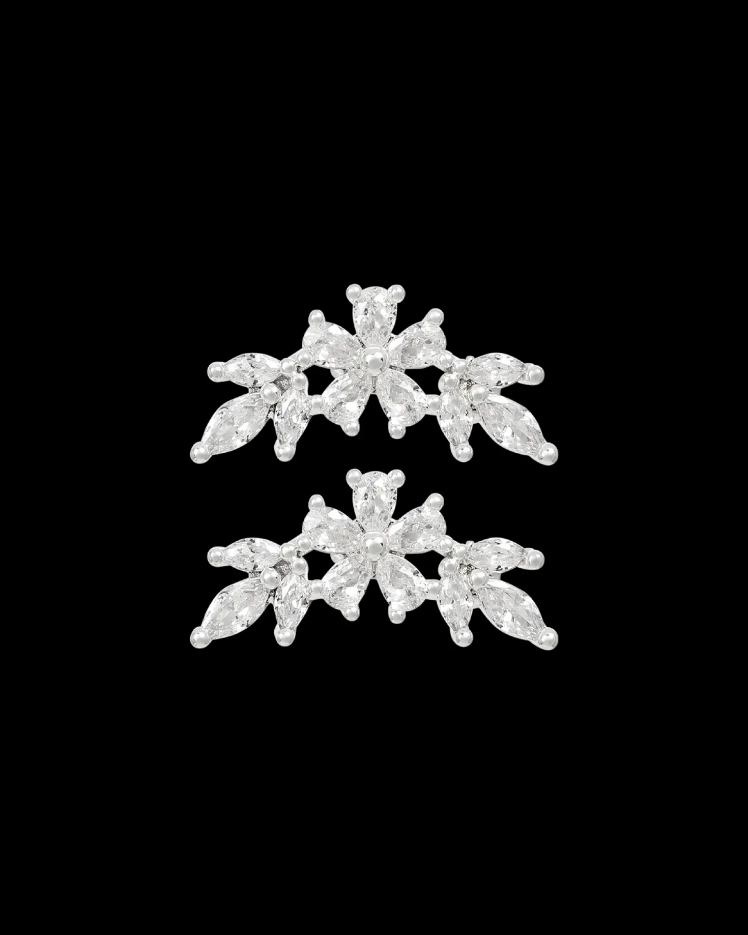 Clous d'oreilles - Floral Sparkle
