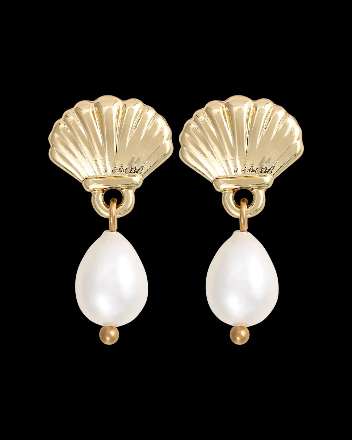 Clous d'oreilles - Glossy Shell