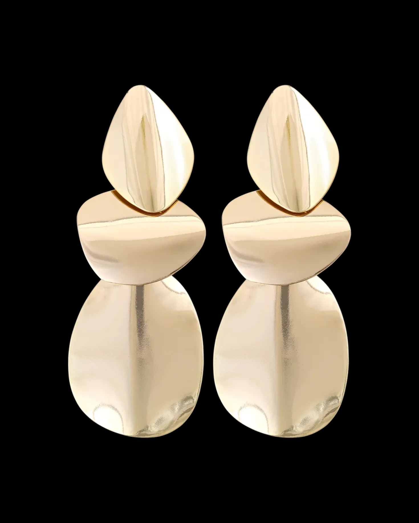 Clous d'oreilles - Glowy Plates