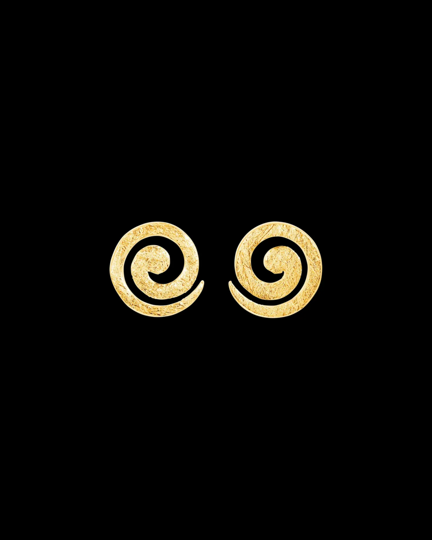 Clous d'oreilles - Gold Spiral