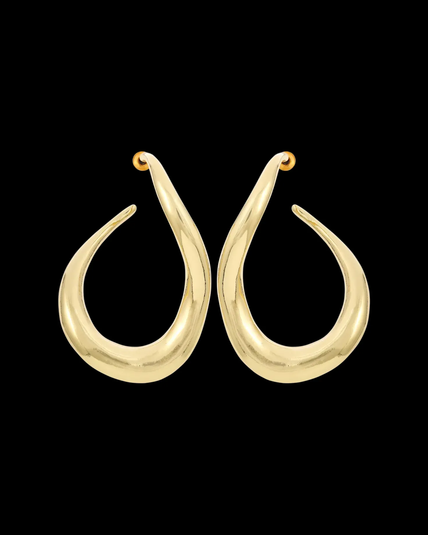 Clous d'oreilles - Golden Aesthetic