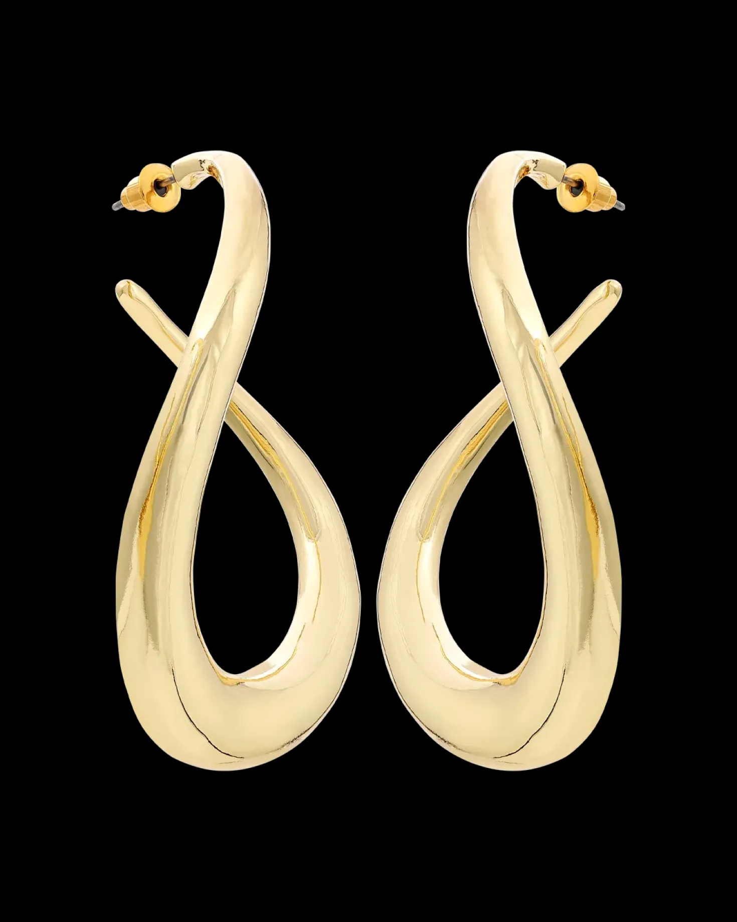 Clous d'oreilles - Golden Aesthetic