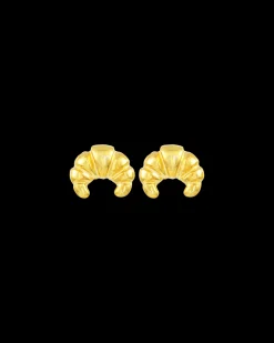 Clous d'oreilles - Golden Croissant