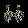 Clous d'oreilles - Golden Coral
