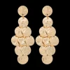 Clous d'oreilles - Golden Marquise