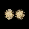 Clous d'oreilles - Golden Sunflower