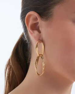 Clous d’oreilles - Golden Twist