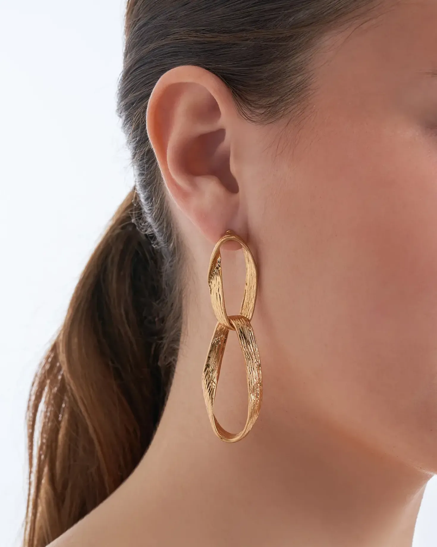 Clous d’oreilles - Golden Twist