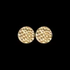 Clous d'oreilles - Hammered Gold