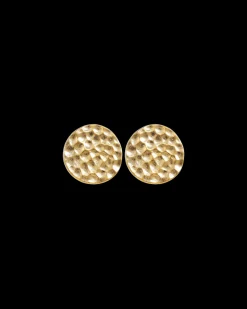 Clous d'oreilles - Hammered Gold