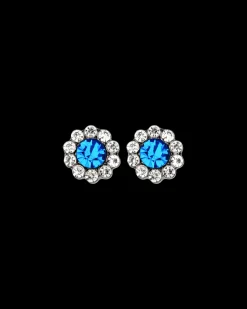Clous d'oreilles - Hematite Flower
