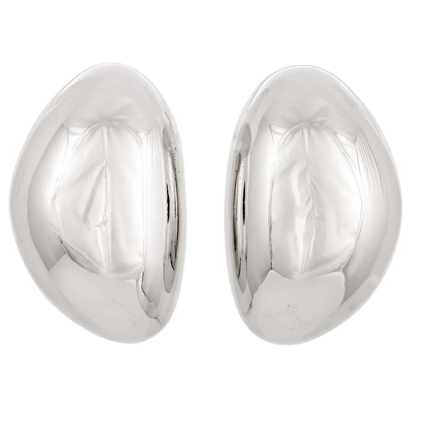 Clous d'oreilles - Irregular Silver