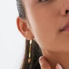 Clous d'oreilles - Leaf Charms