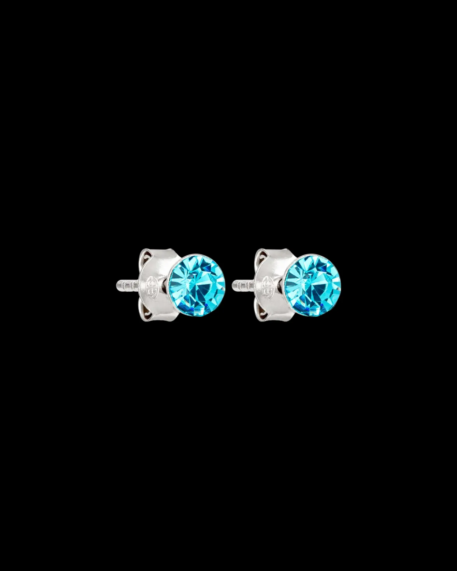 Clous d'oreilles - Light Aqua