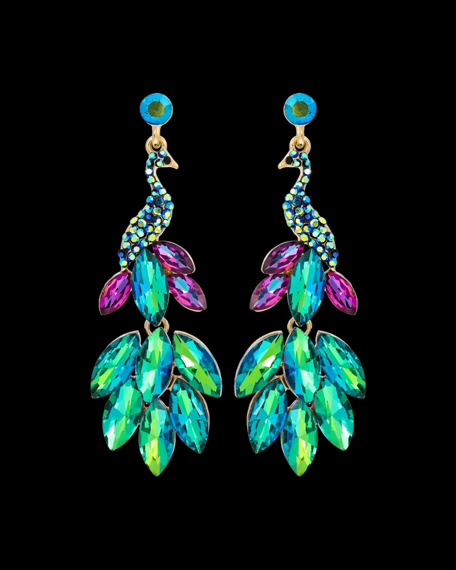 Clous d'oreilles - Luminous Garden