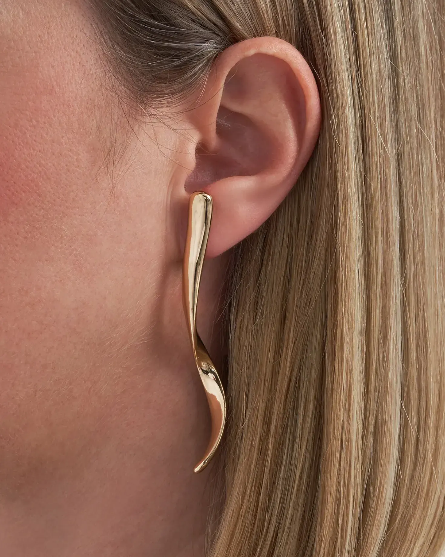 Clous d'oreilles - Metal Swirl