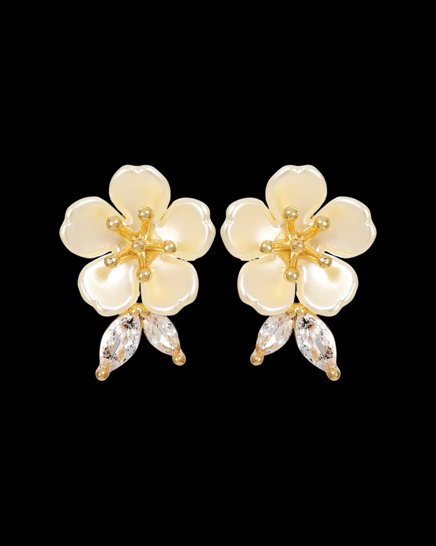 Clous d'oreilles - Noble Blossom