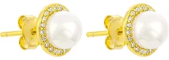 Clous d'oreilles - Pearl Halo