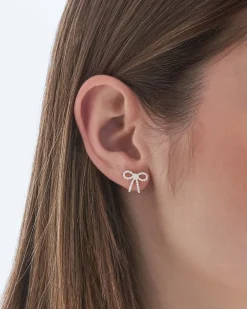 Clous d'oreilles - Pearly Bow