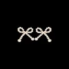Clous d'oreilles - Pearly Bows