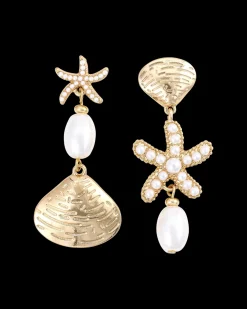 Clous d'oreilles - Pearly Shells