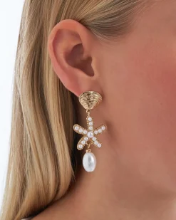 Clous d'oreilles - Pearly Shells