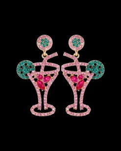 Clous d'oreilles - Pink Cocktail