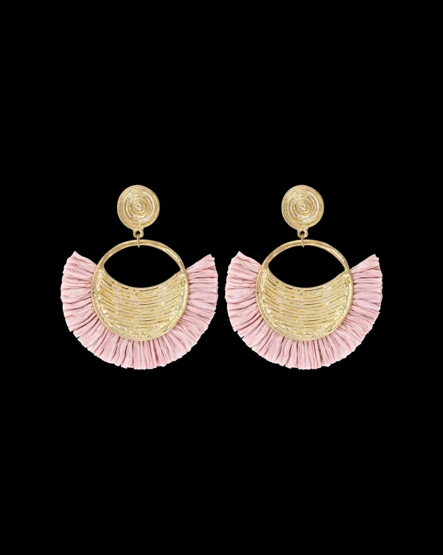Clous d'oreilles - Pink Fan