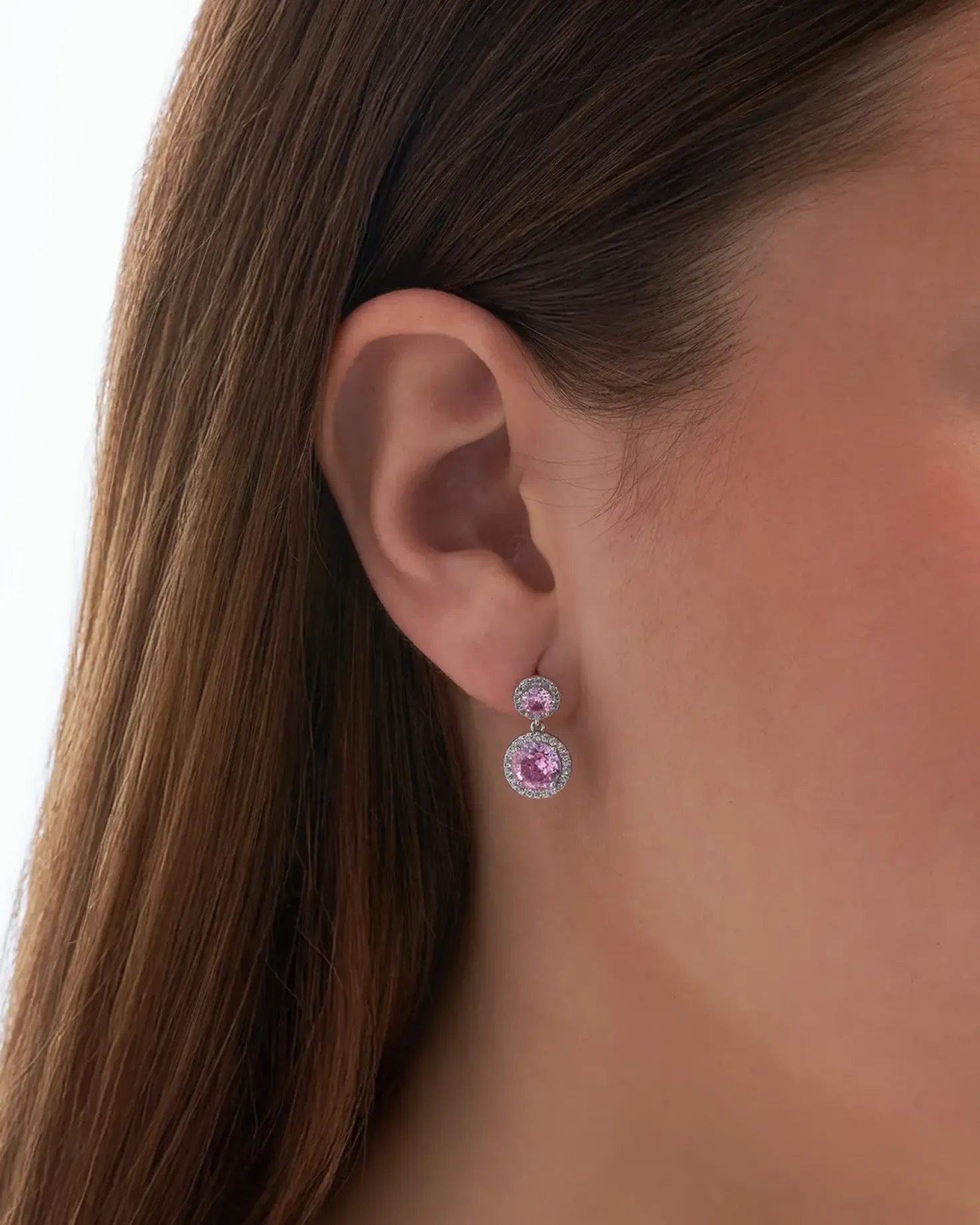 Clous d'oreilles - Pink Glam