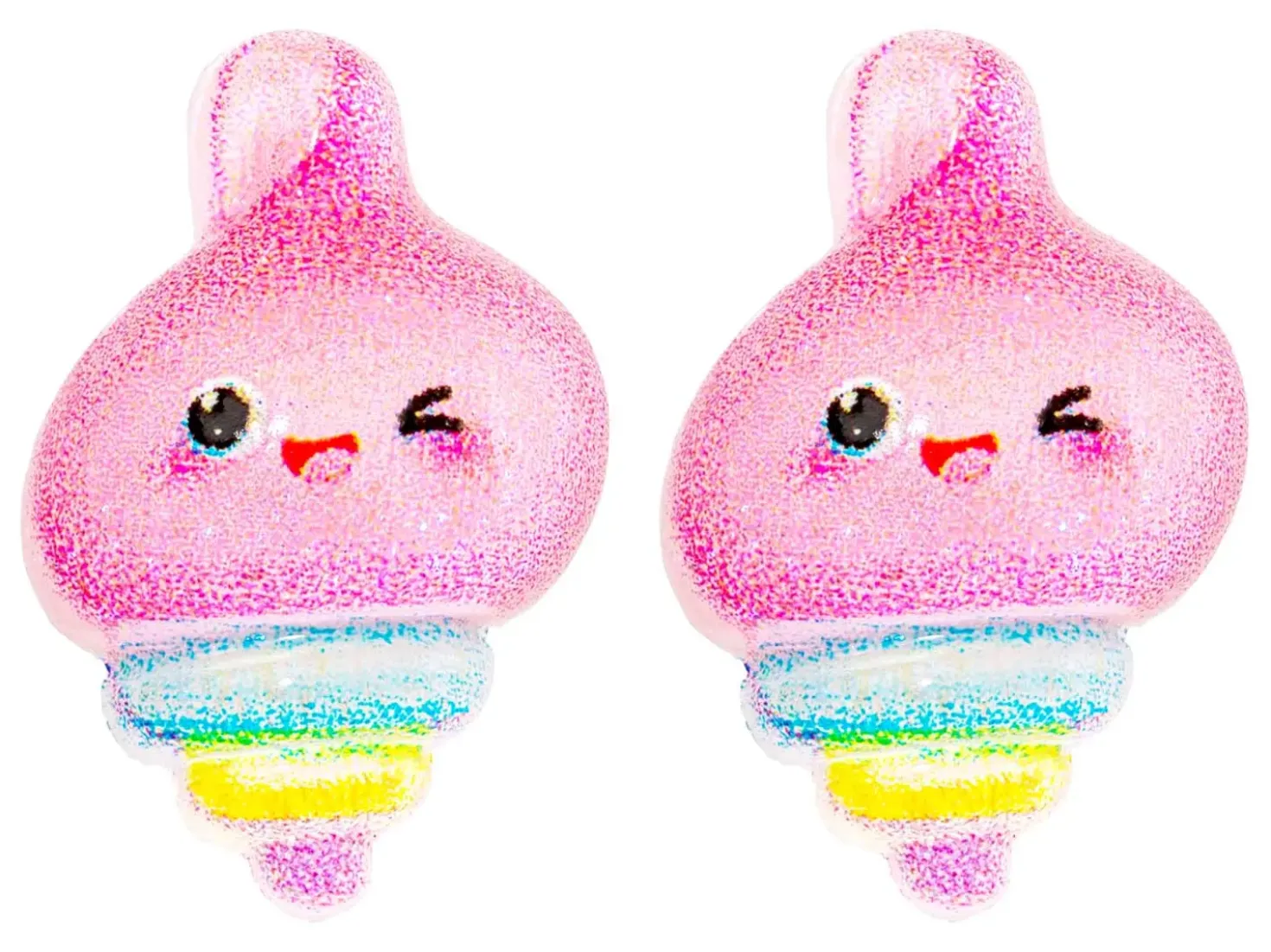 Clous d'oreilles - Pink Ice