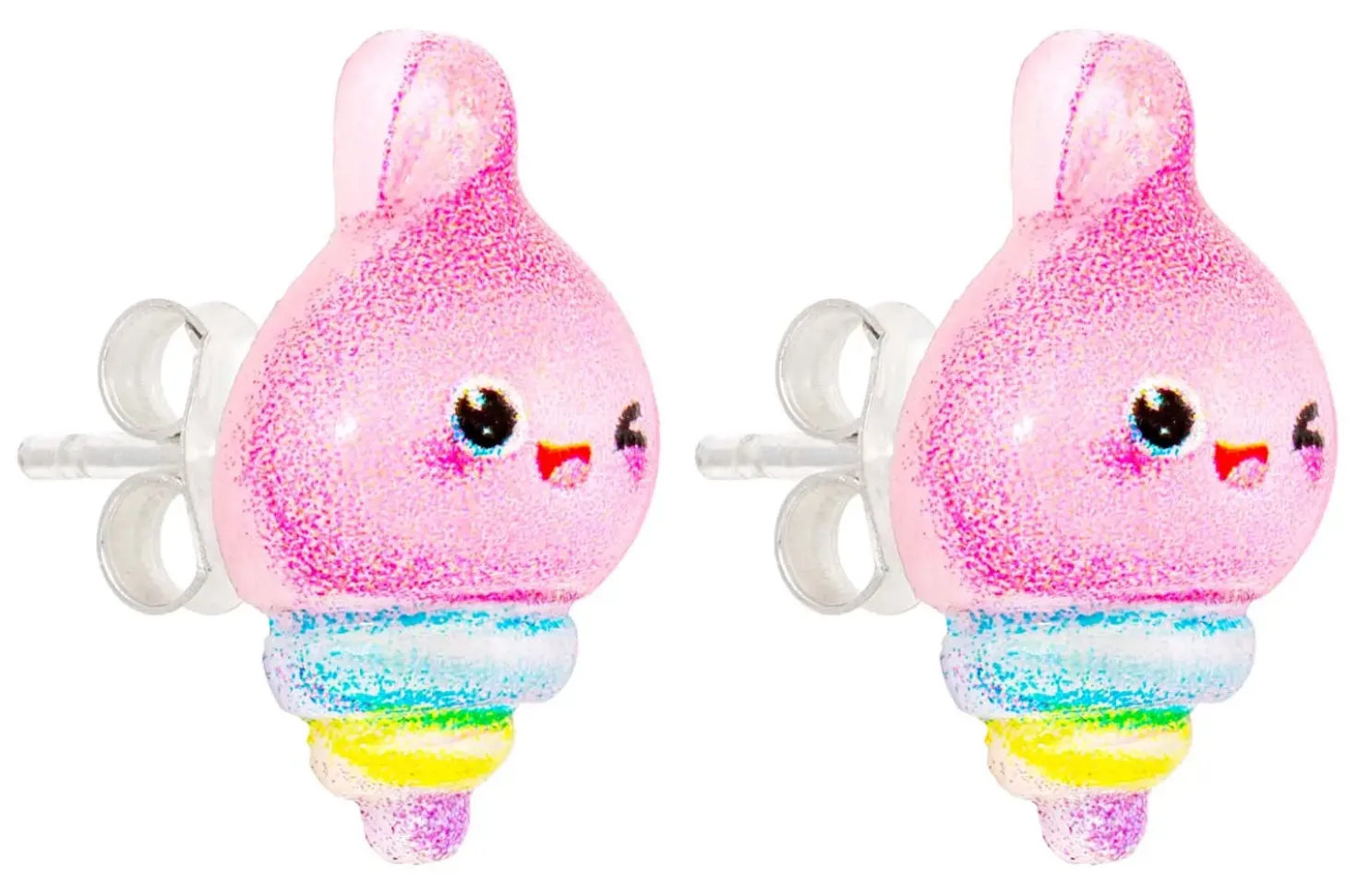 Clous d'oreilles - Pink Ice