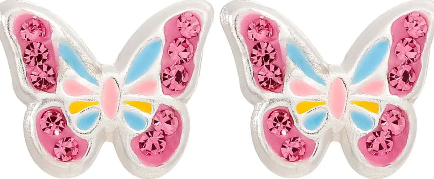 Clous d'oreilles - Pink Wings