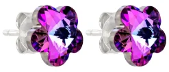 Clous d'oreilles - Purple Blossom