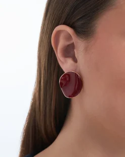 Clous d'oreilles - Red Circles
