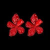Clous d'oreilles - Red Hawaii