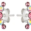 Clous d'oreilles - Rose Curve