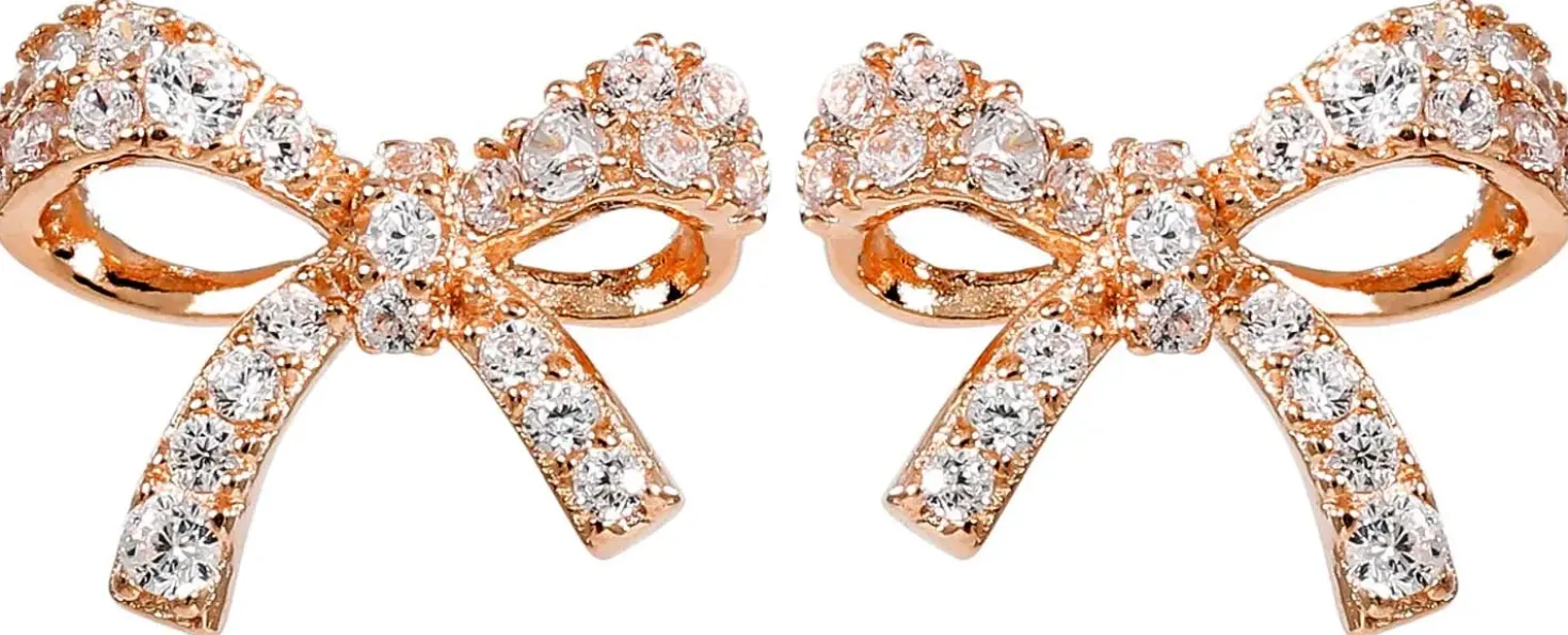 Clous d'oreilles - Rosy Bows
