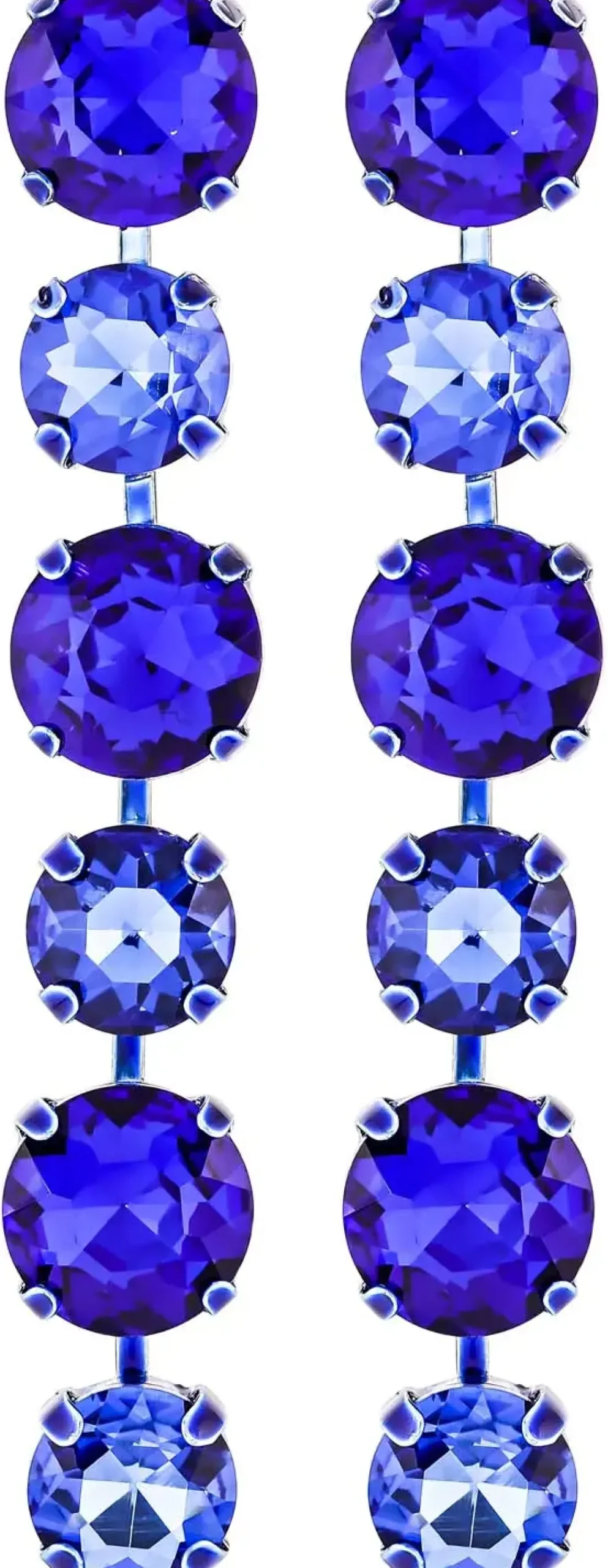Clous d’oreilles - Saphire Blue