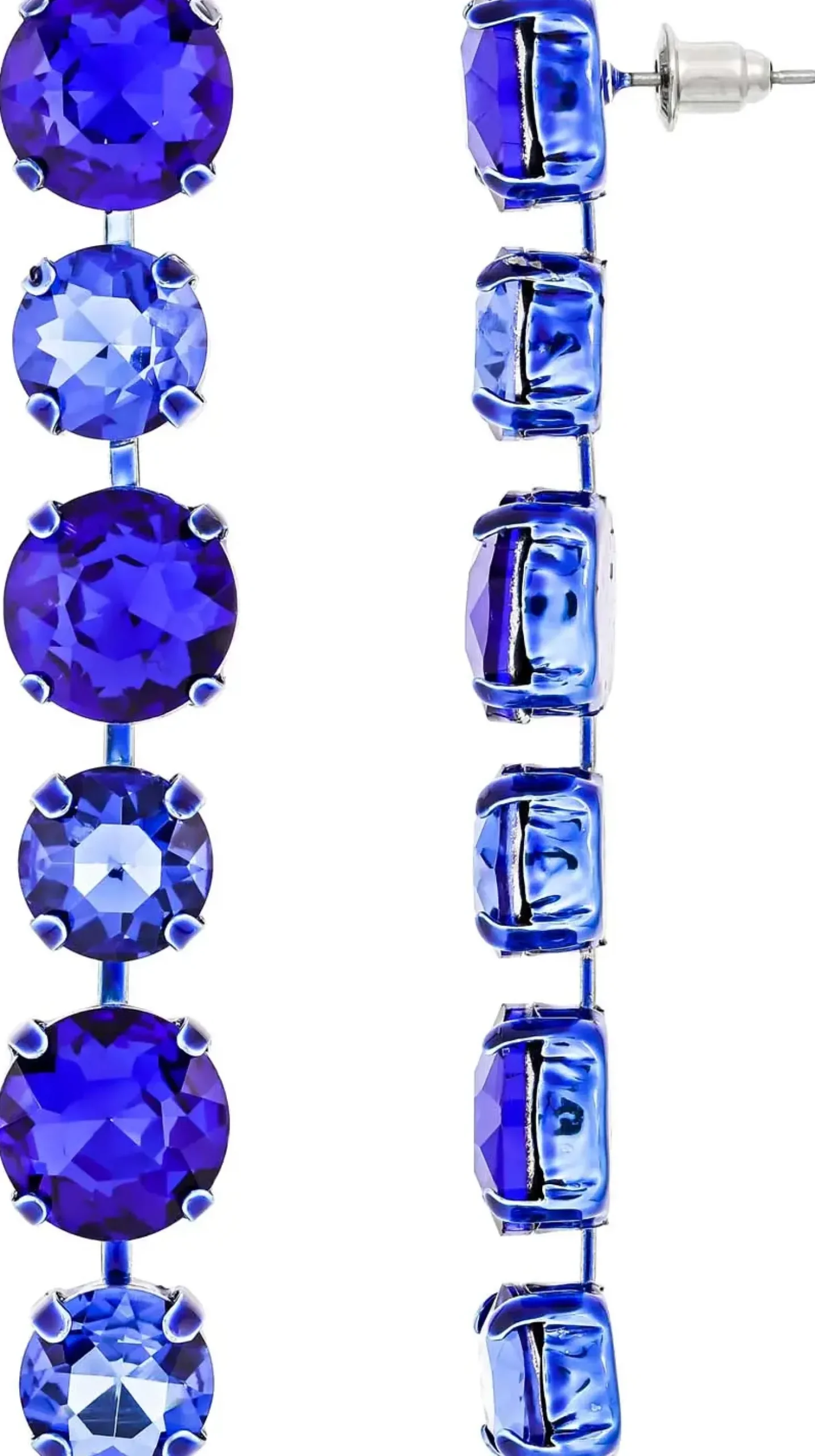 Clous d’oreilles - Saphire Blue