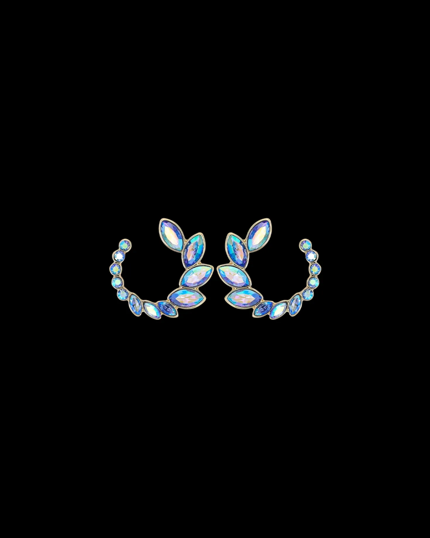 Clous d’oreilles - Shimmering Leaves