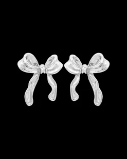 Clous d'oreilles - Silver Bows