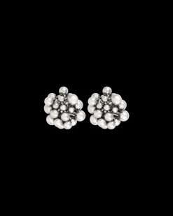 Clous d'oreilles - Silver Chrome