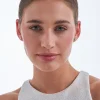 Clous d'oreilles - Silver Iceflower