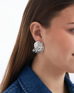 Clous d'oreilles - Silver Nautilus
