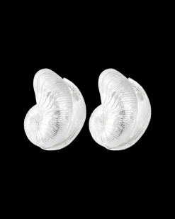 Clous d'oreilles - Silver Shells