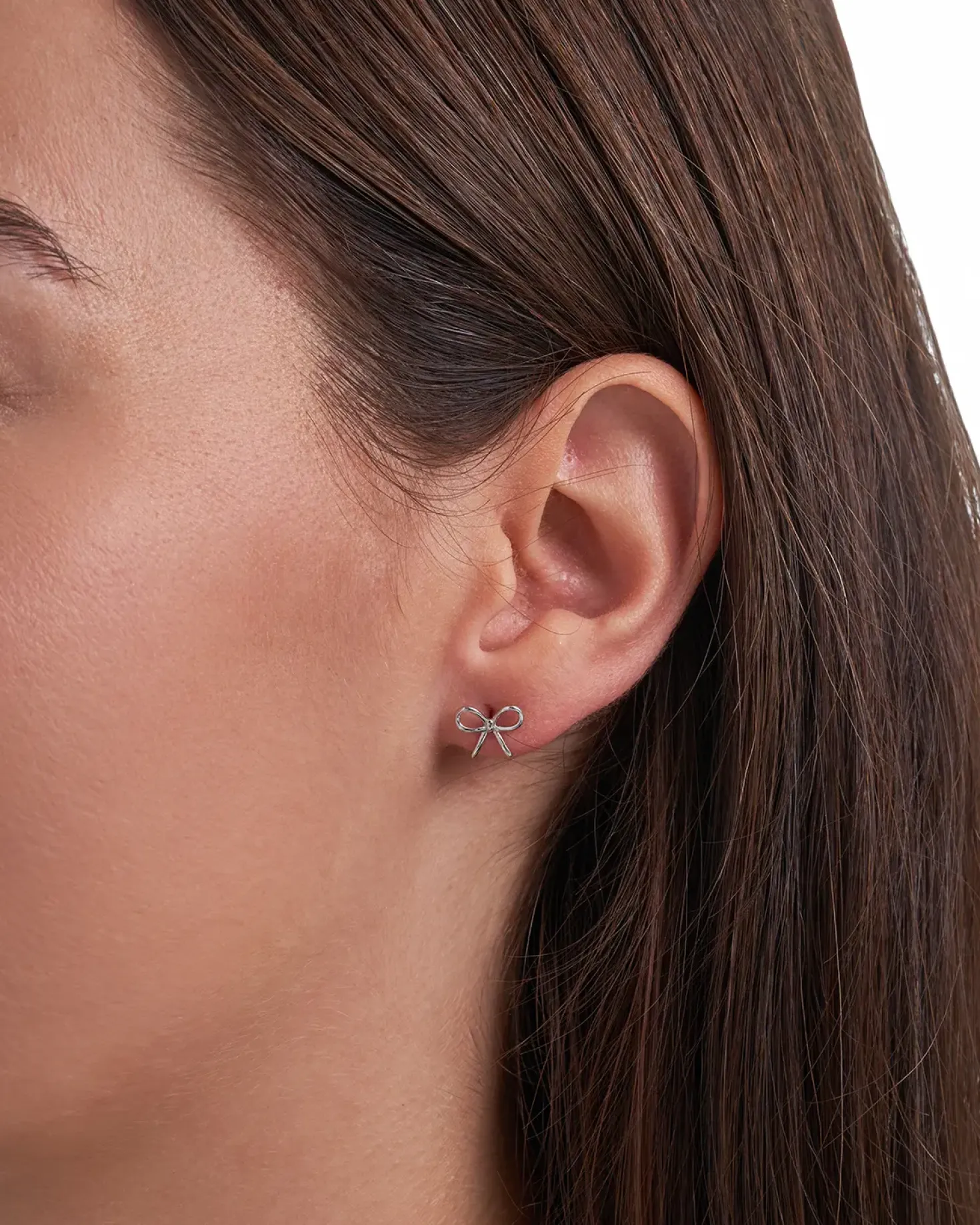 Clous d'oreilles - Simple Bow