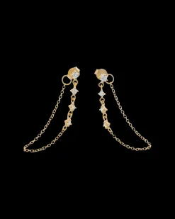 Clous d'oreilles - Sparkle Chain