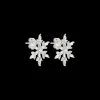 Clous d'oreilles - Sparkling Snowflakes